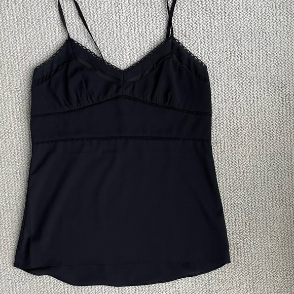 JOE FRESH SILKY BLACK TANK TOP. SIZE SMALL - Picture 4 of 5